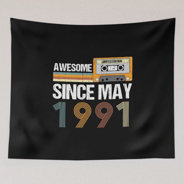 Item preview, Awesome Since May 1991 | Made In 1991 | Vintage May 1991 designed and sold by AMINE  ★★★★★.