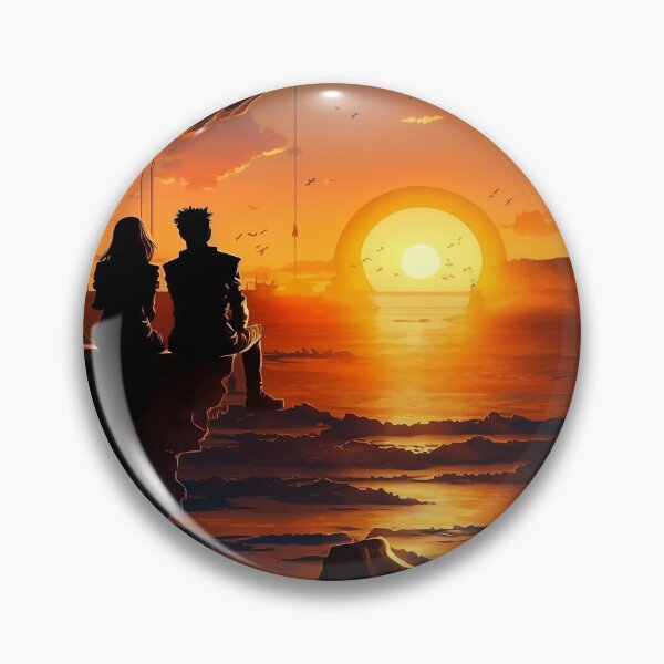 Item preview, Romantic sunset view No 13 designed and sold by SunsetFootsteps.