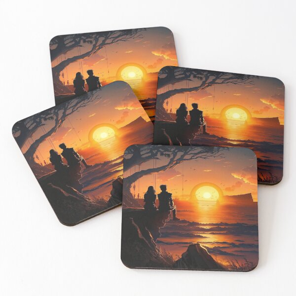 Item preview, Romantic sunset view No 13 designed and sold by SunsetFootsteps.