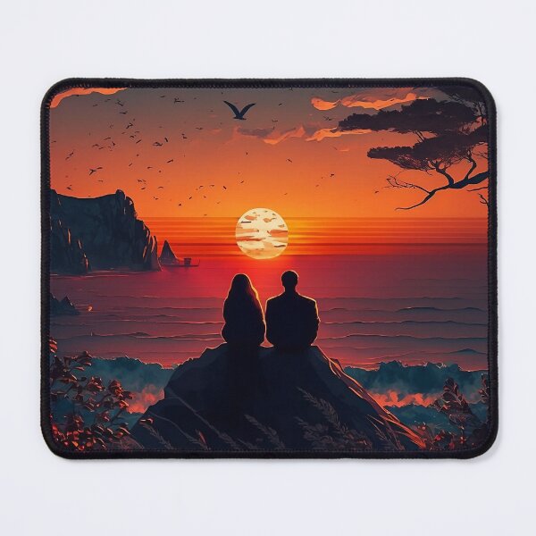 Item preview, Romantic sunset view No 12 designed and sold by SunsetFootsteps.