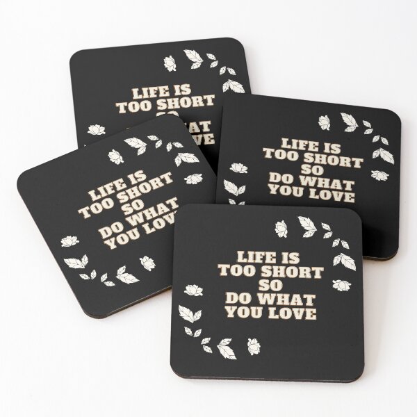 Item preview, Life is too short designed and sold by PinkJellyfish17.