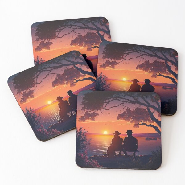 Item preview, Romantic sunset view No 10 designed and sold by SunsetFootsteps.