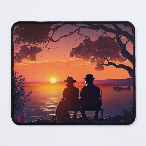Item preview, Romantic sunset view No 10 designed and sold by SunsetFootsteps.
