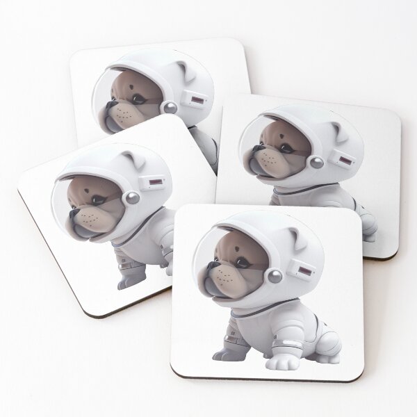 Artikelvorschau, Astronaut style dog, kitten isolated object 11 entworfen und verkauft von jetaiart.