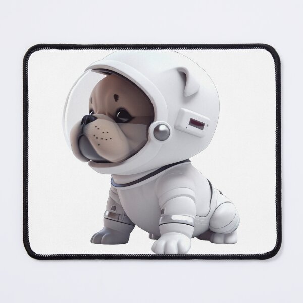 Item preview, Astronaut style dog, kitten isolated object 11 designed and sold by jetaiart.