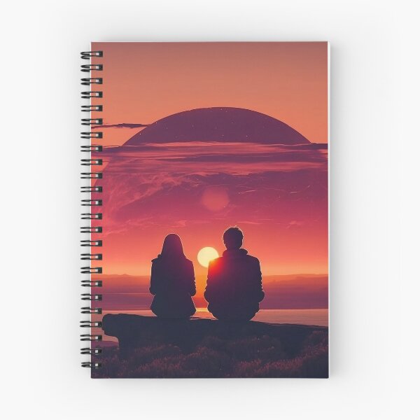 Item preview, Romantic sunset view No 9 designed and sold by SunsetFootsteps.