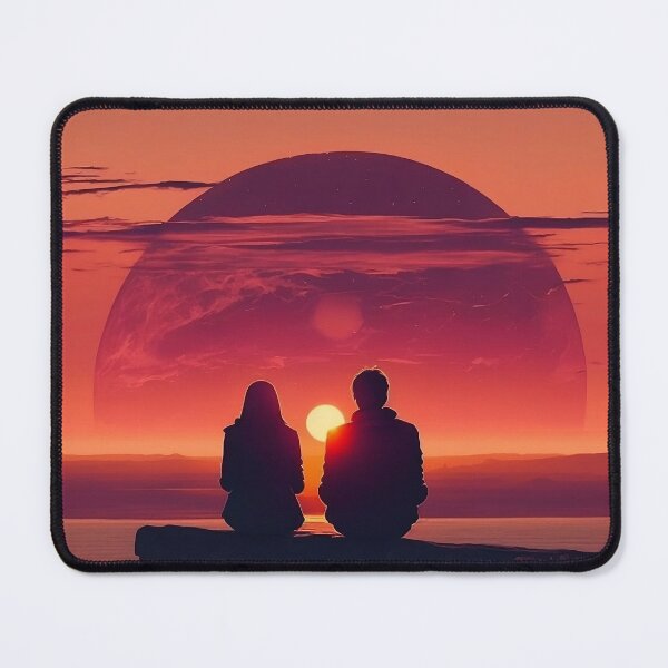 Item preview, Romantic sunset view No 9 designed and sold by SunsetFootsteps.