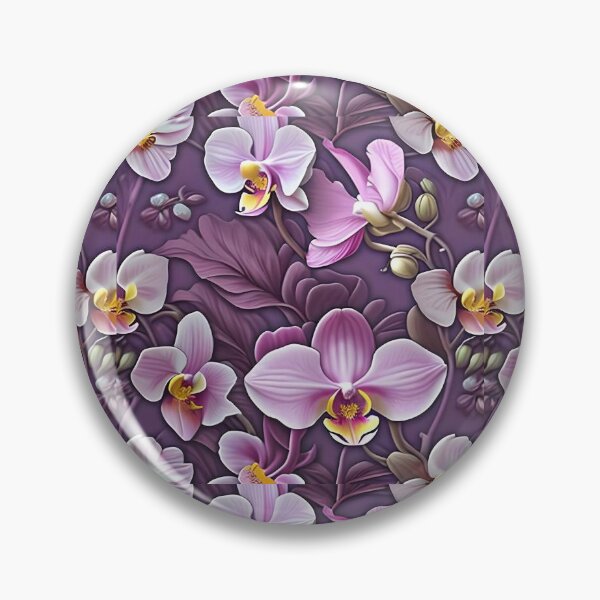 Item preview, Beautiful Orchid Floral Patterns for Home Decor and Accessories designed and sold by addsomepattern.