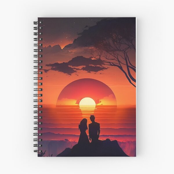 Item preview, Romantic sunset view No 8 designed and sold by SunsetFootsteps.