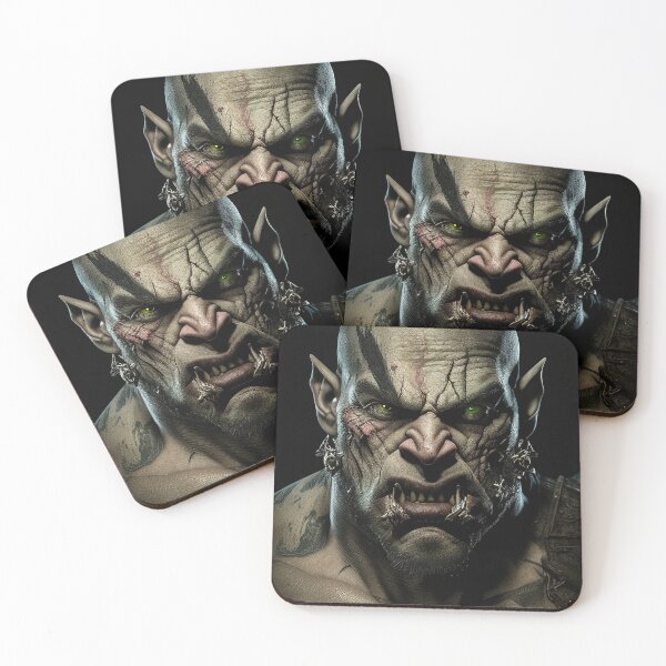Item preview, Ferocious orc warrior face designed and sold by RK - Shop.