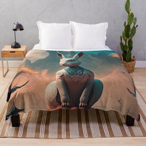 Item preview, The Year of The Rabbit 2023, Chinese Zodiac New Year 2023 - AI-Generated surrealist Art designed and sold by Flowsaiartshop.
