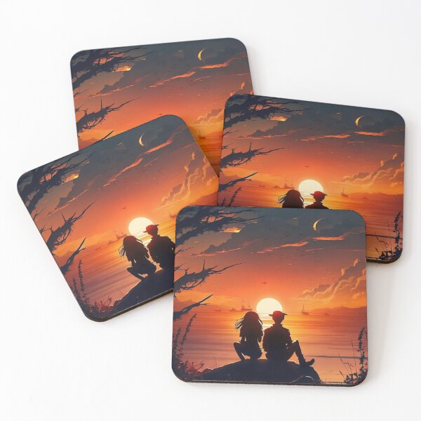 Item preview, romantic sunset view No 5 designed and sold by SunsetFootsteps.
