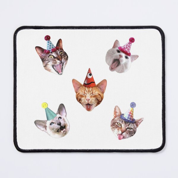 Item preview, Birthday Party Cats designed and sold by LovePropaganda.