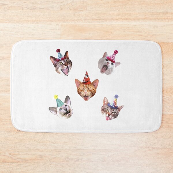 Item preview, Birthday Party Cats designed and sold by LovePropaganda.
