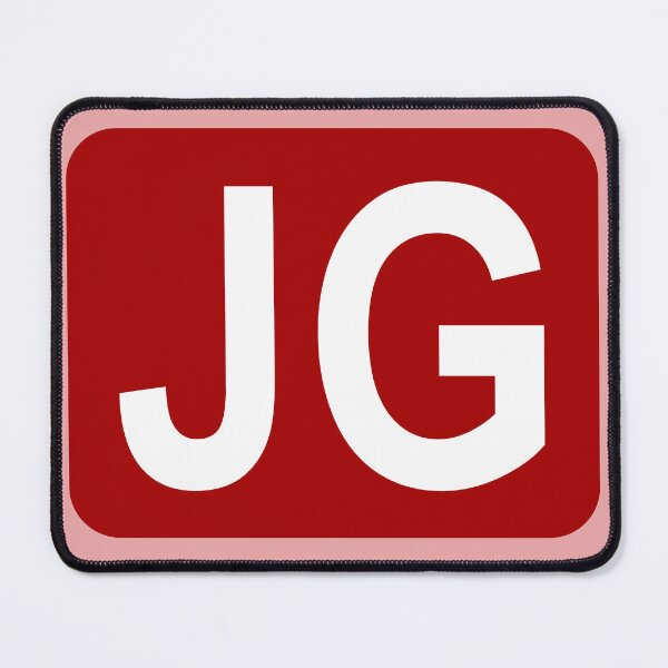 Item preview, JG Initials designed and sold by Jeallan Designs.
