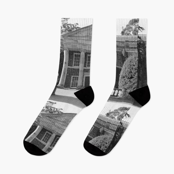 Item preview, Mount Stewart House Northern Ireland National Trust Black and White designed and sold by eddiebarronshop.