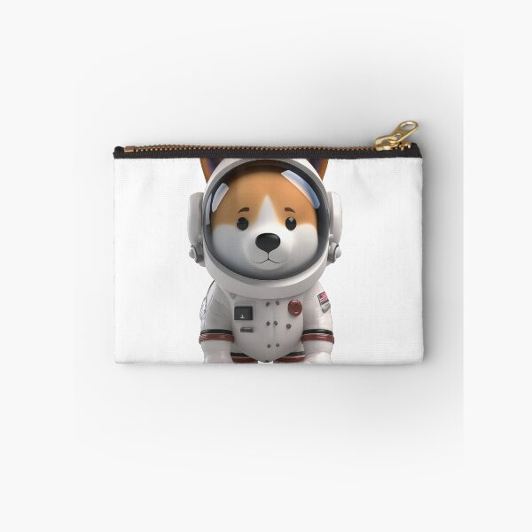 Item preview, Astronaut style shiba inu dog, kitten isolated object 11 designed and sold by jetaiart.
