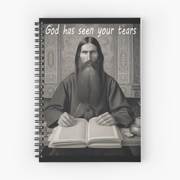 Item preview, Rasputin God has seen your tears designed and sold by SvarunPogani.