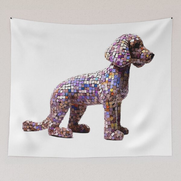 Artikelvorschau, Mosaic Poodles 3 entworfen und verkauft von WackyWallaby.