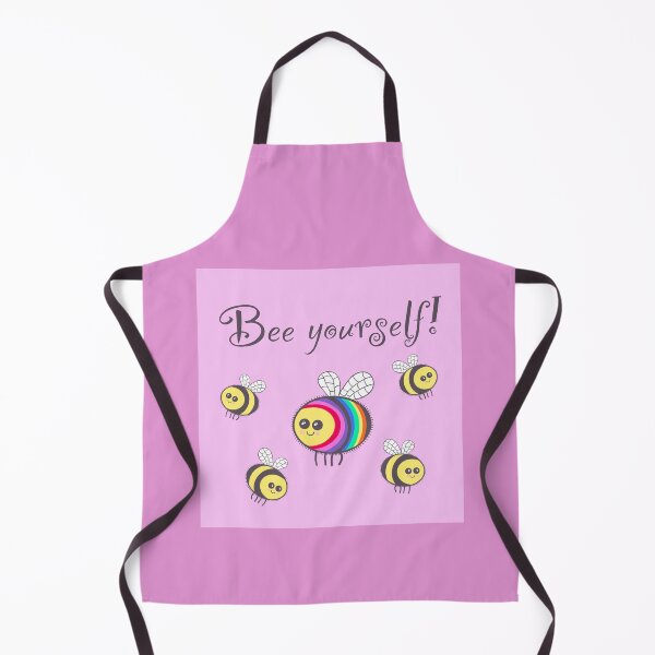 Item preview, Bee Yourself on pink designed and sold by QuirkyBeez.