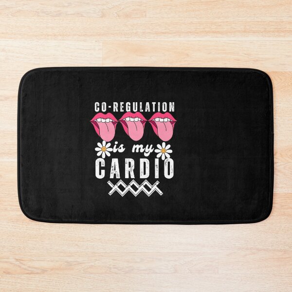 Item preview, Co-regulator is my Cardio Funny Retro Typography Quote designed and sold by thedazzlingmonk.