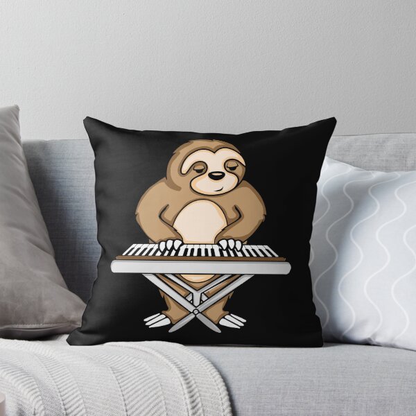 Artikel-Vorschau von Keyboard Klavierspieler Kindermusik Faultier Geschenk Keyboard, designt und verkauft von DSWShirts.
