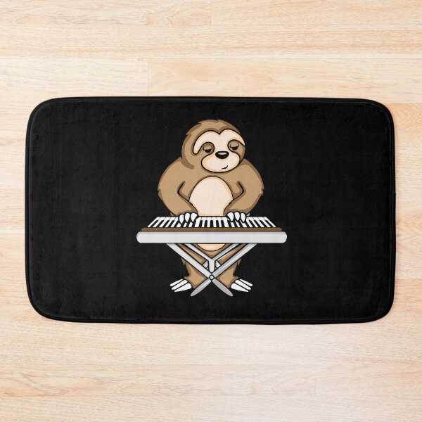 Item preview, Keyboard Piano Player Kids Music Sloth Gift Keyboard designed and sold by DSWShirts.
