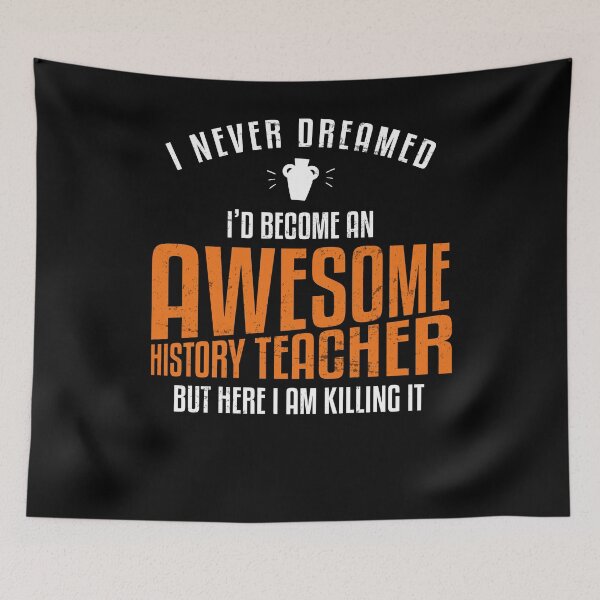 Item preview, Awesome History Teacher Never Dreamed Gift designed and sold by 14thFloor.