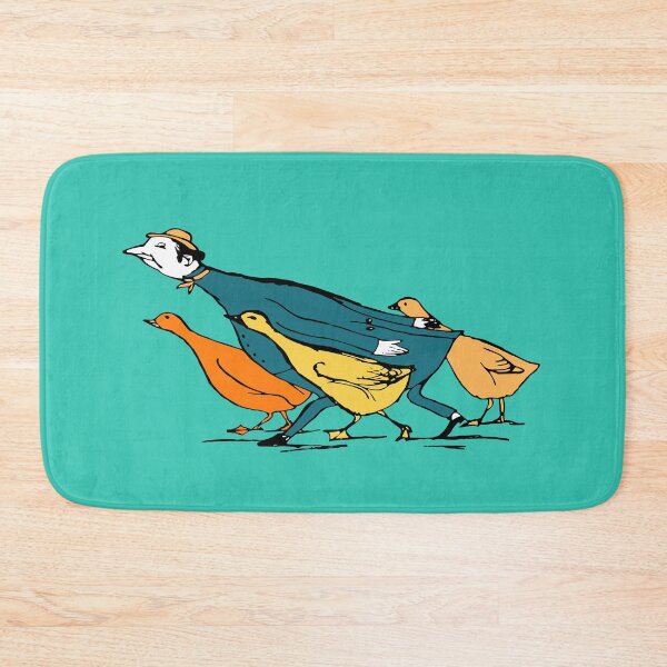 Item preview, This Dad Loves His Triplets With Colorful Ducks Vintage Edward Lear Illustration designed and sold by Zazizu.