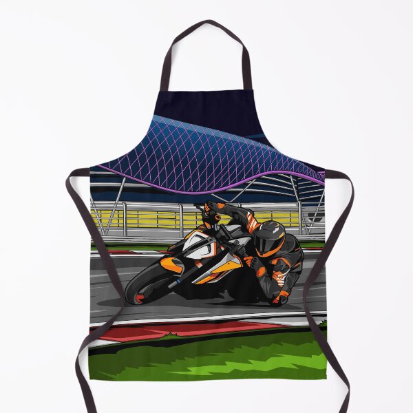 Item preview, SuperDuke on the race track designed and sold by MotorcycleLove.
