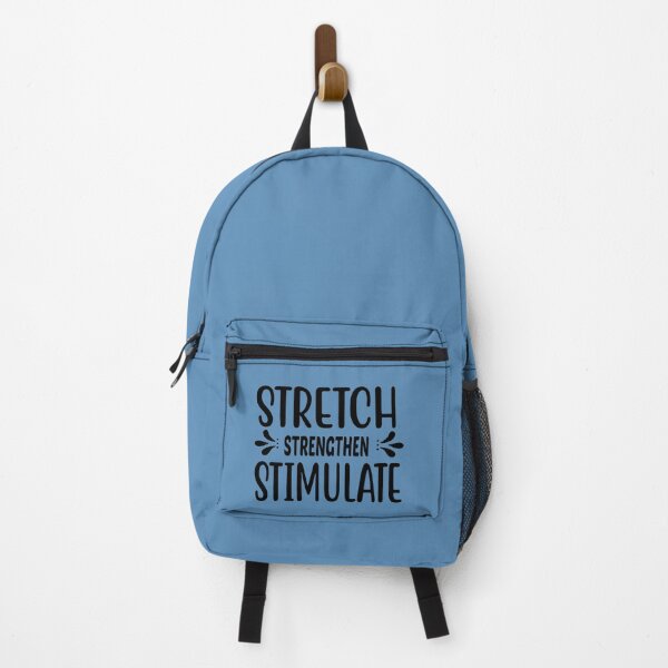 Item preview, Yoga Quote Stretch Strengthen Stimulate Motivational Saying designed and sold by SoccaTamam.