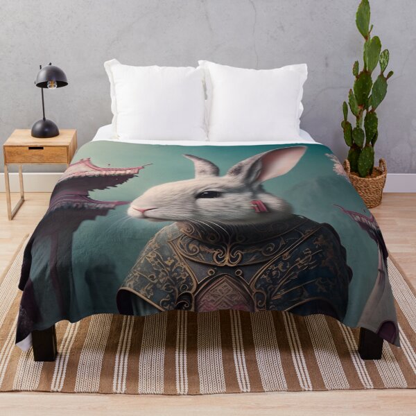 Item preview, The Year of The Rabbit 2023, Chinese Zodiac New Year 2023 - AI-Generated surrealist Art designed and sold by Flowsaiartshop.