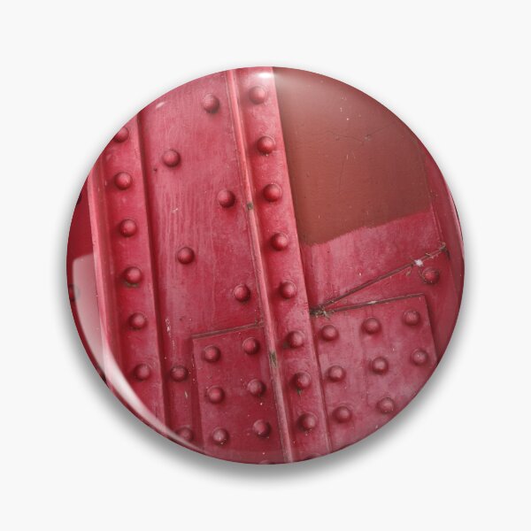 Item preview, Faded Red Painted Rivet Steelwork Details (Bascule Bridge) designed and sold by texturebank.