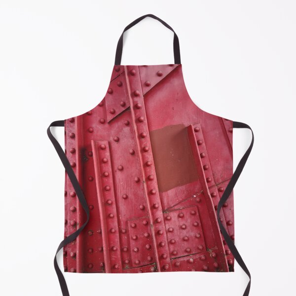 Item preview, Faded Red Painted Rivet Steelwork Details (Bascule Bridge) designed and sold by texturebank.