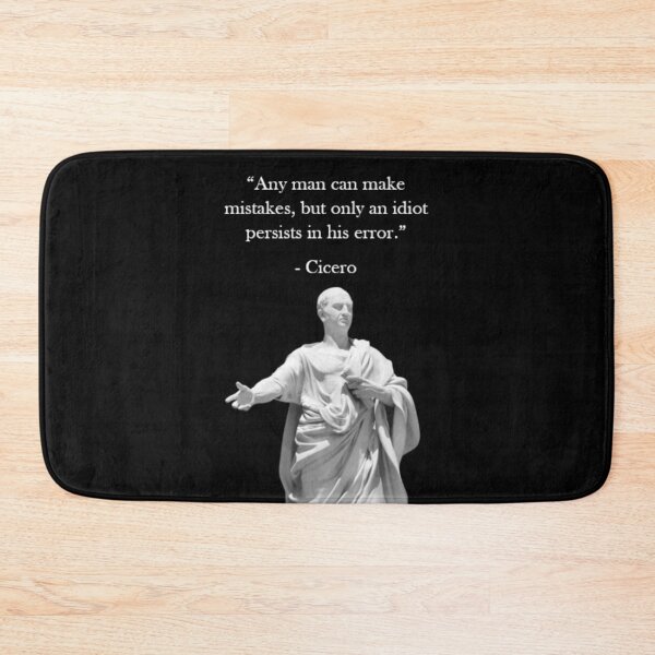 Item preview, Cicero Quote - Mistakes  designed and sold by Reed-Inc.