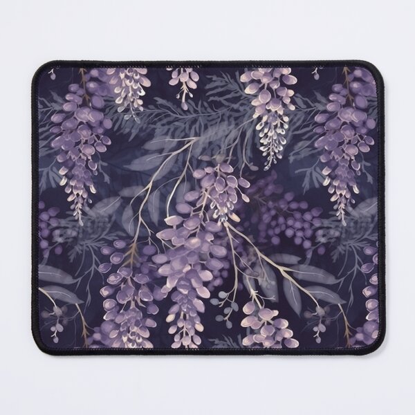 Item preview, Wisteria Leaves Pattern designed and sold by RooArtistry.