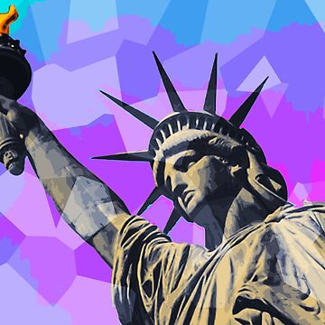 Artwork thumbnail, Liberty Enlightening the World by LiscaGraphicArt