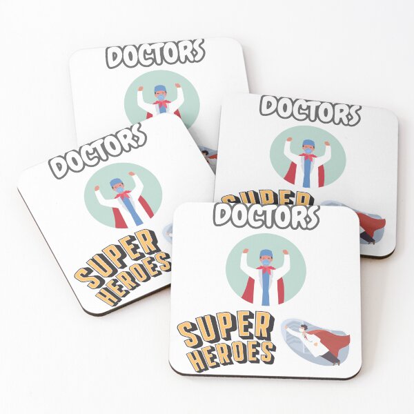 Item preview, Doctors are super heroes designed and sold by SurrealAnimals.