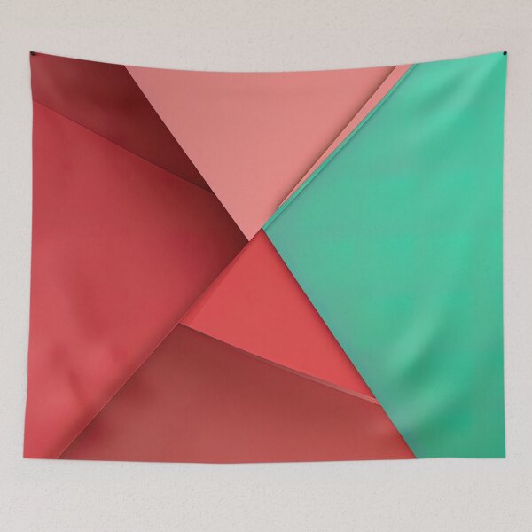 Item preview, Orange Green Geometric Background designed and sold by Juliascutecornr.