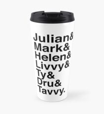 Julian & Mark & Helen & Livvy & Ty & Dru & Tavvy: The Dark Artifices Travel Mug