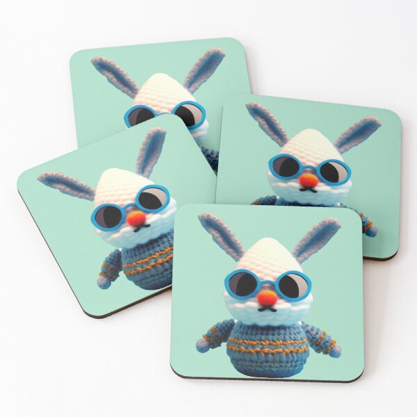 Item preview, wool rabbit designed and sold by Ishnu.