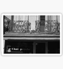 Chat Perche Sticker