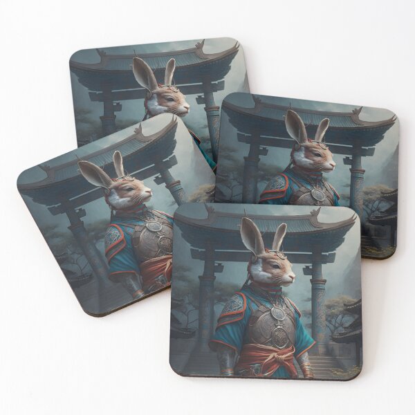 Item preview, The Year of The Rabbit 2023, Chinese Zodiac New Year 2023 - AI-Generated surrealist Art designed and sold by Flowsaiartshop.