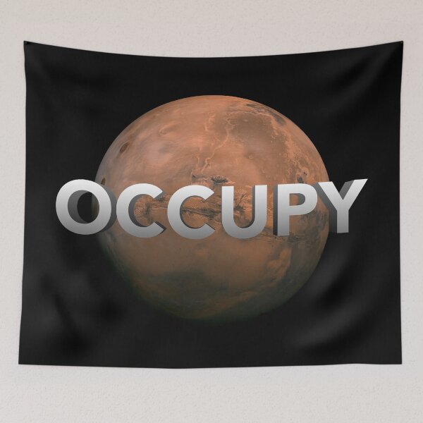 Item preview, Occupy Mars designed and sold by lurchmerch.