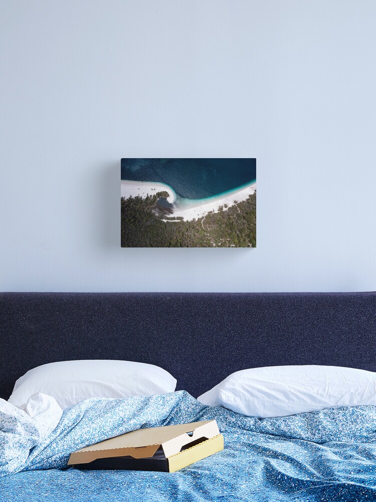 Thumbnail 2 von 3, Leinwanddruck, Lake McKenzie - Fraser Island - Australien designt und verkauft von Portalius.