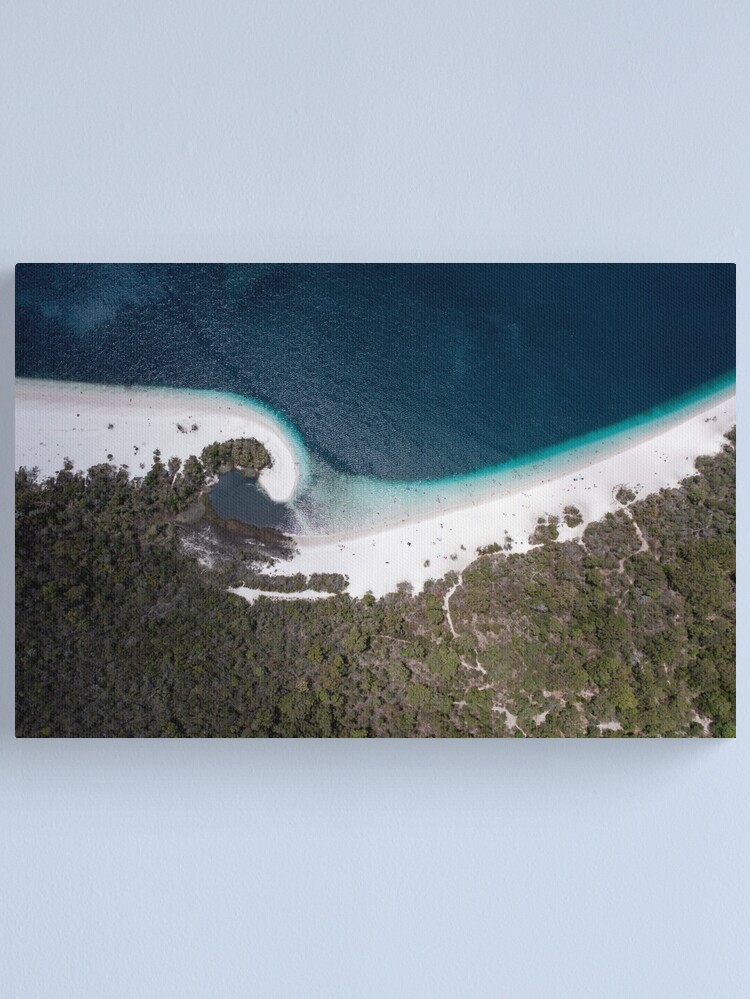 Thumbnail 1 von 3, Leinwanddruck, Lake McKenzie - Fraser Island - Australien designt und verkauft von Portalius.