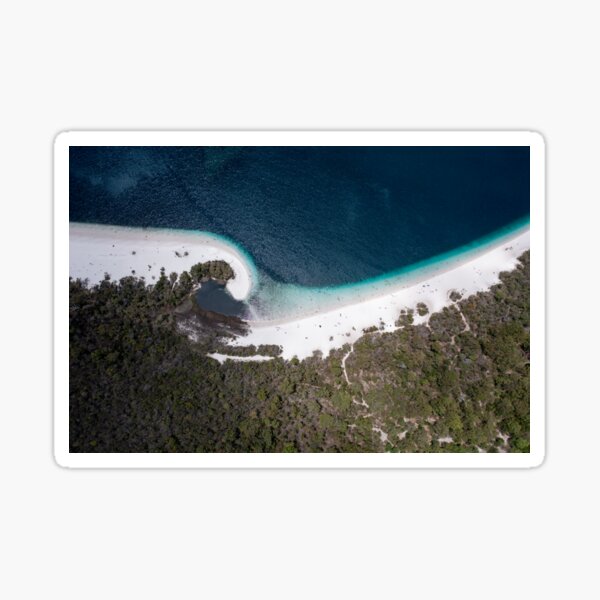 Lake McKenzie - Fraser Island - Australien Sticker