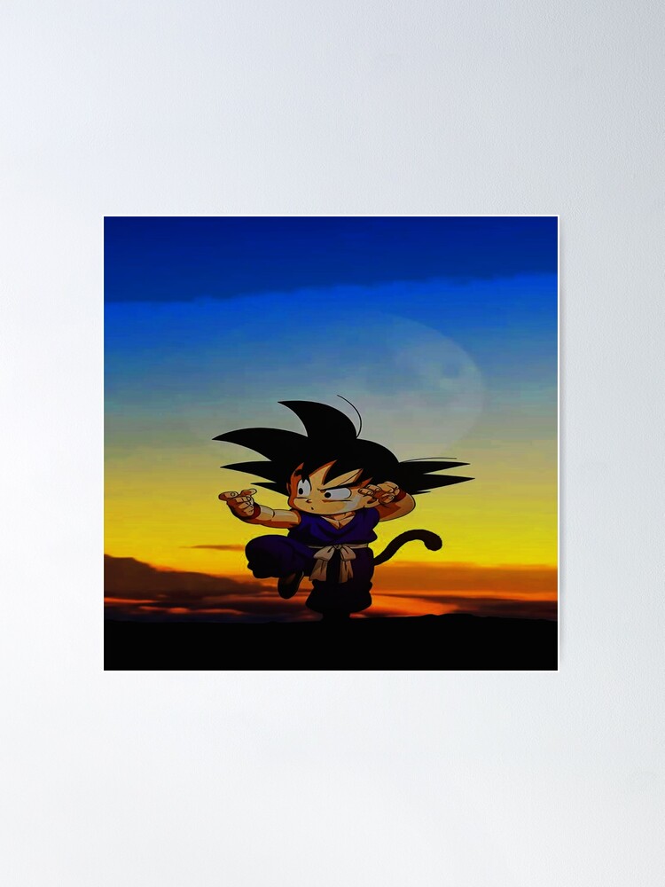 SON GOKU DRAGON BALL Z70.png Poster for Sale by LucioFriesq