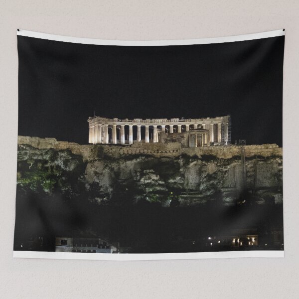 Artikelvorschau, Parthenon bei Nacht entworfen und verkauft von HazelWright.