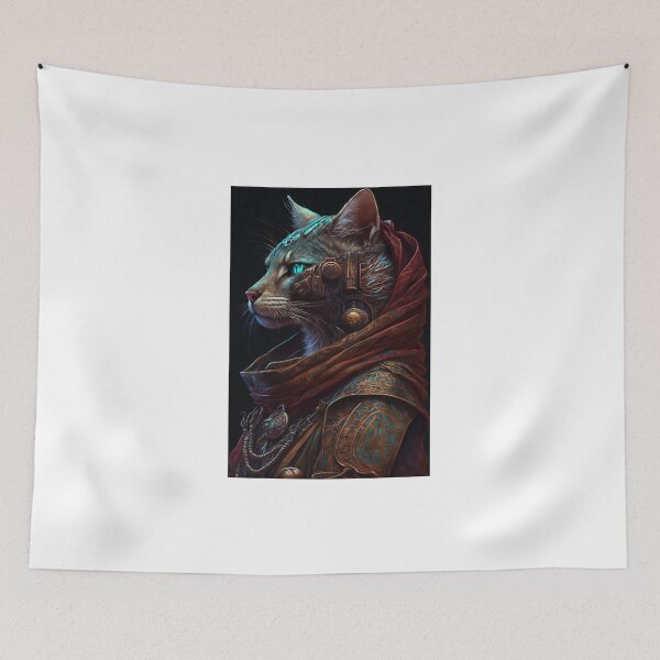 Item preview, Fantastical Felines #1F9CF7D3 designed and sold by nixlim.